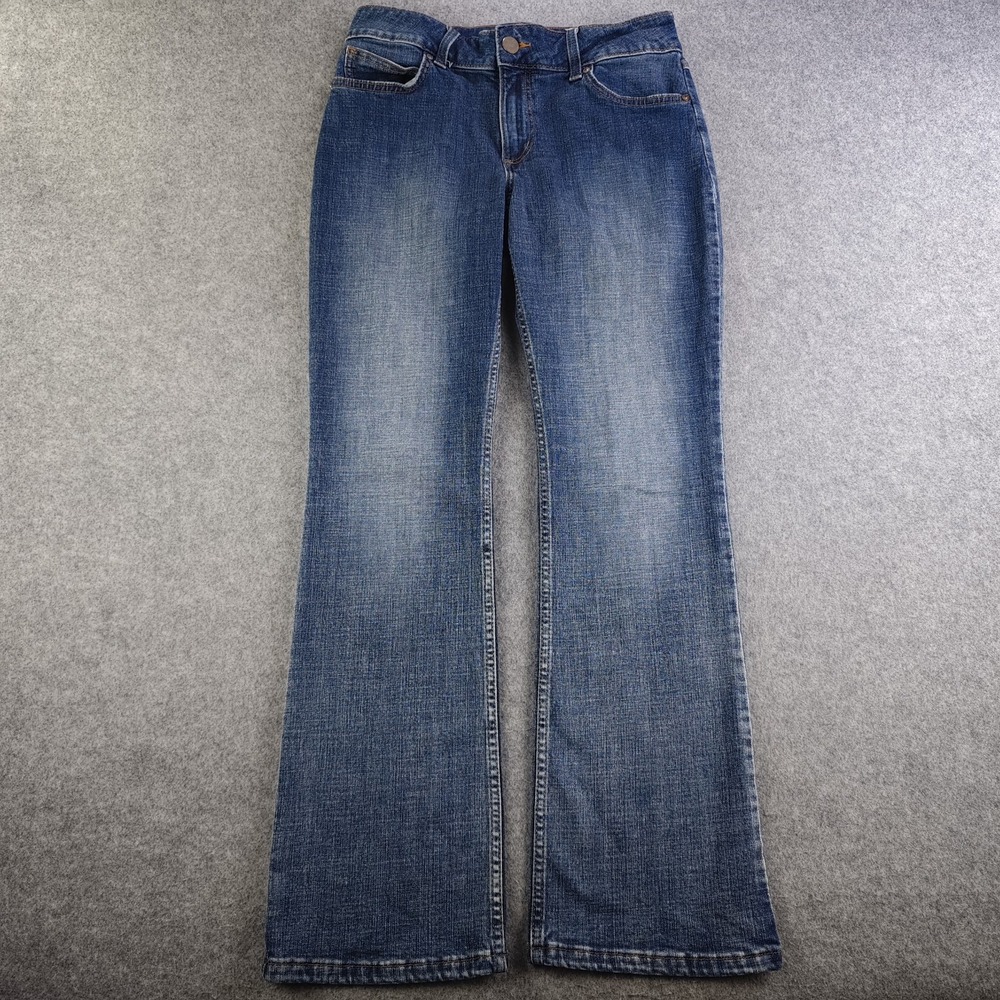 Wrangler Bootcut Jeans Women's 30x32 Blue Mid Rise Medium Wash‎ Denim Stretch